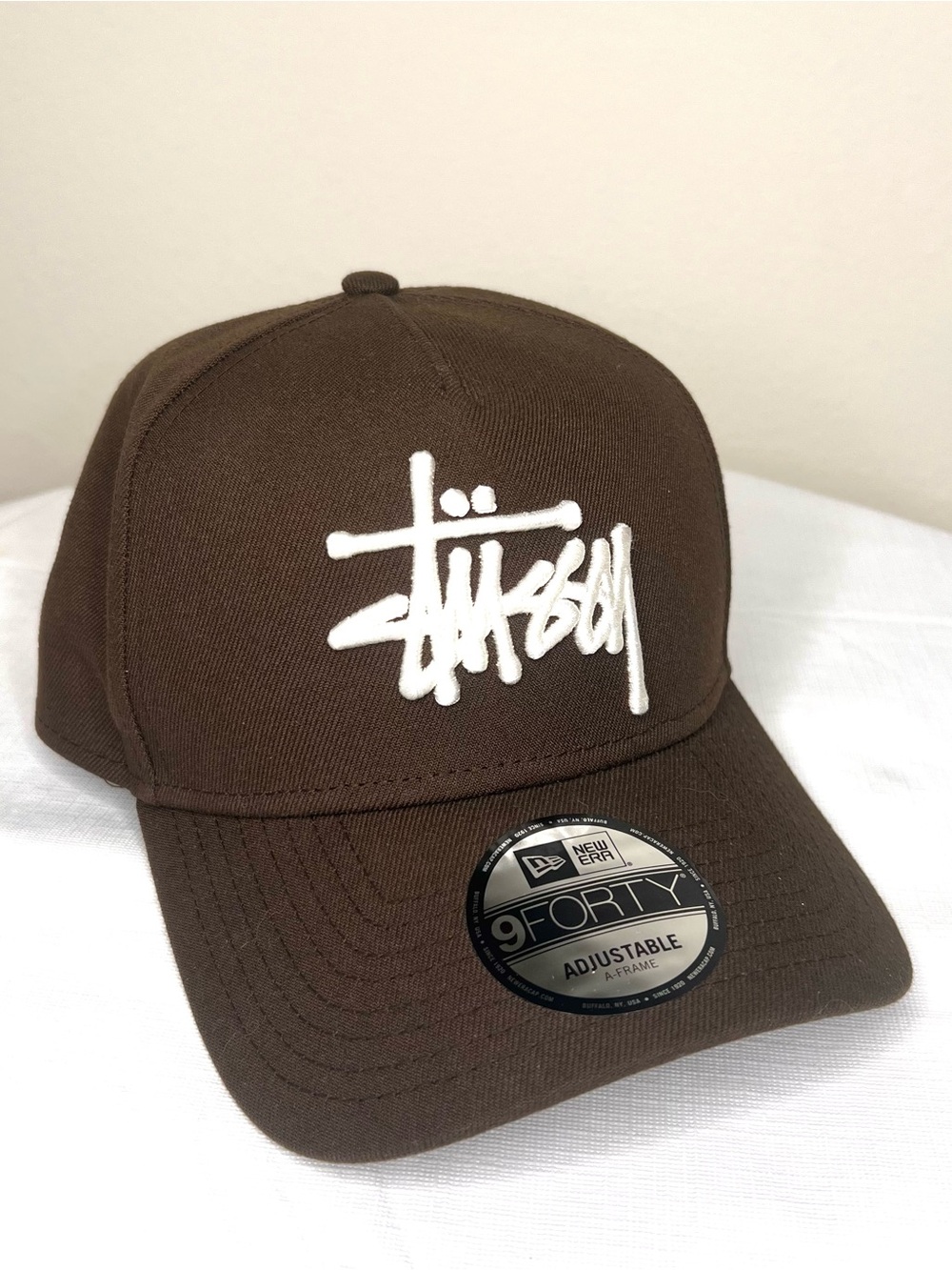 STUSSY NEW ERA 9FORTY BASIC SNAPBACK COLOR BROWN
